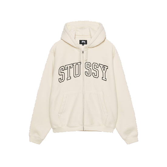 Stussy Outline Zip Hoodie