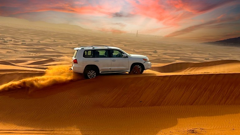 luxury desert safari Dubai