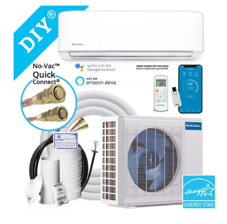 5-head ductless mini-split