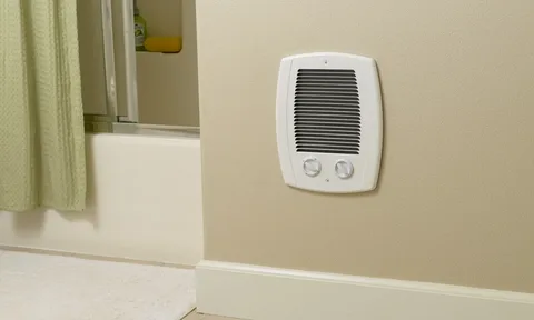 Bathroom panel heater