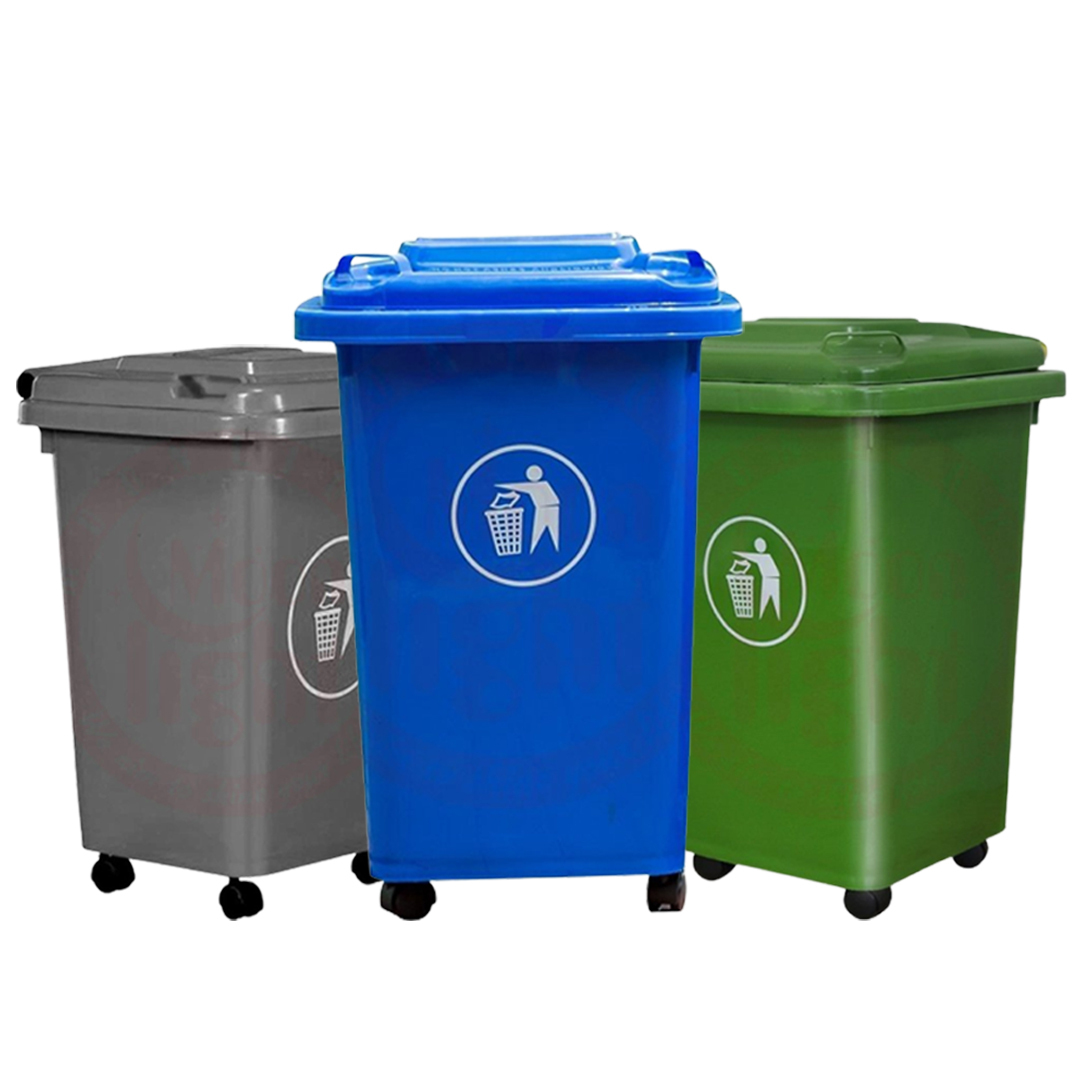 Outdoor garbage cans