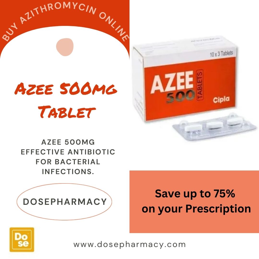 How many doses of Azee 500 mg should be taken?