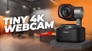 OBSBOT AI-Powered 4K PTZ Streaming Camera showcasing seamless integration for high-quality video streaming and AI-powered features like automatic tracking and auto-framing