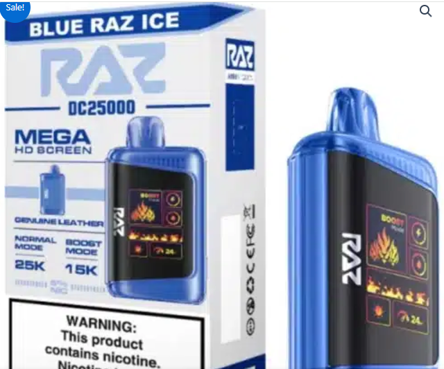 Blue Razz Ice – RAZ DC25000