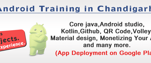 Best Android Training Institute in Chandigarh