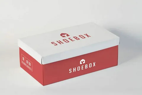 shoe box dimensions