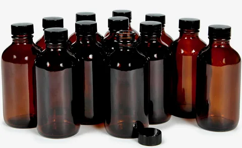 Amber Glass Bottles