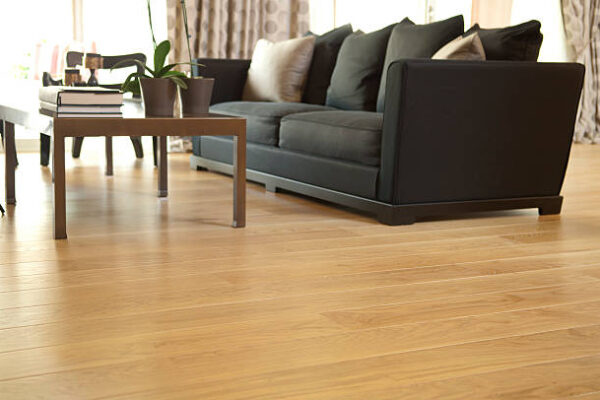 Solid hardwood flooring