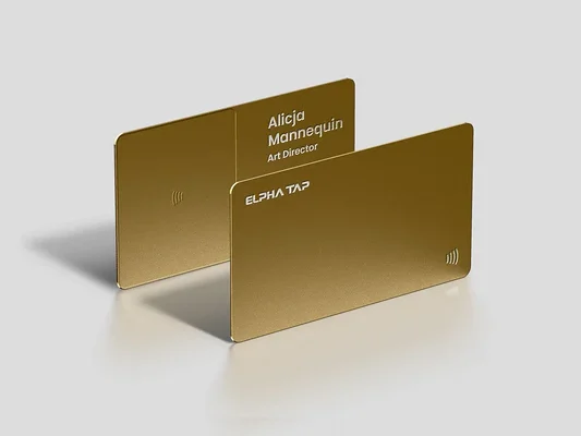 nfc business cards metal