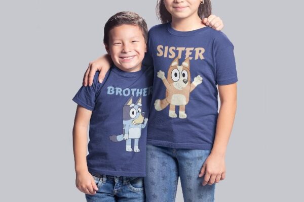 Holiday Spirit with Brother and Sister T-Shirts