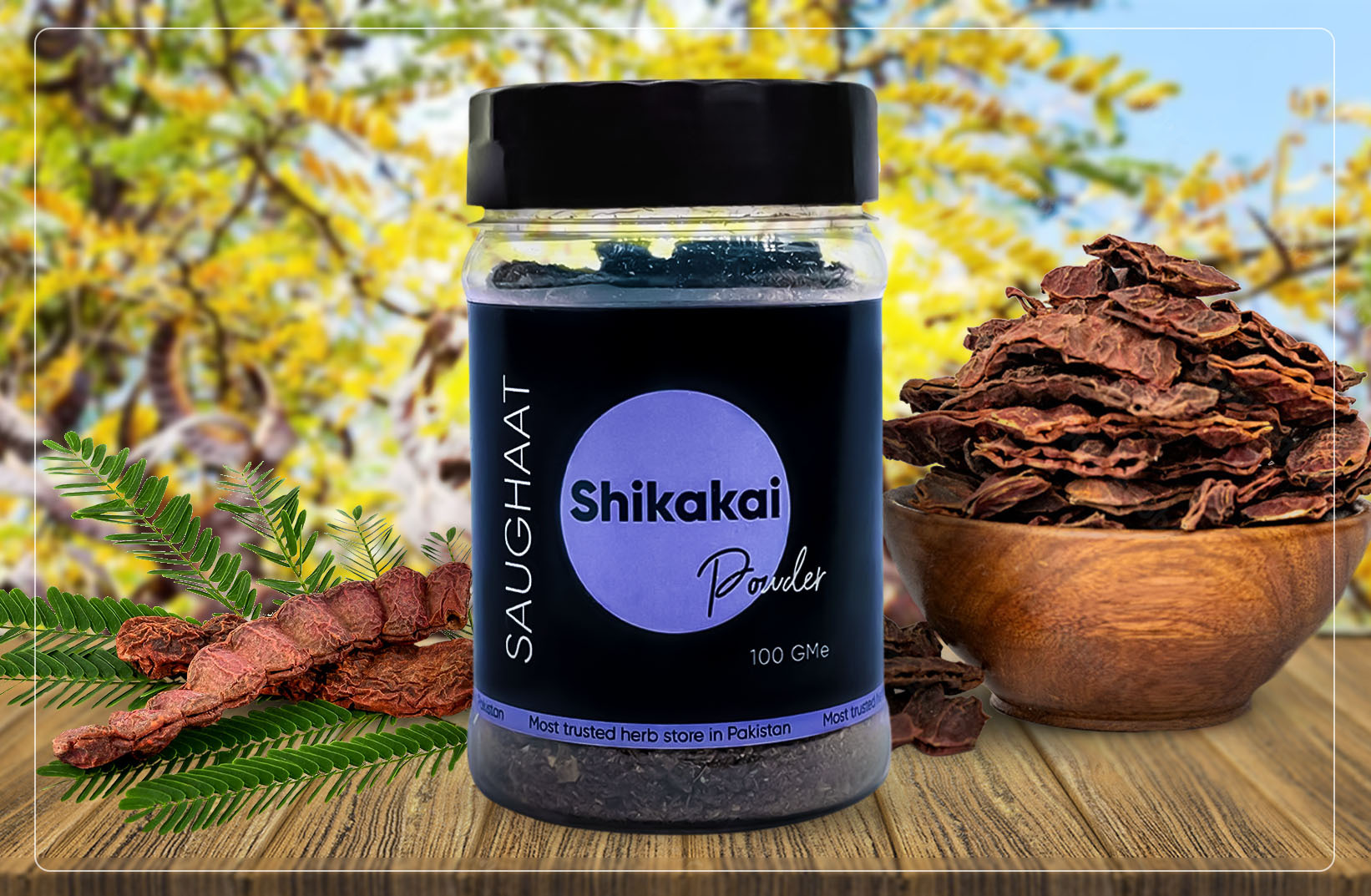 Shikakai Powder is Beneficial for Hair