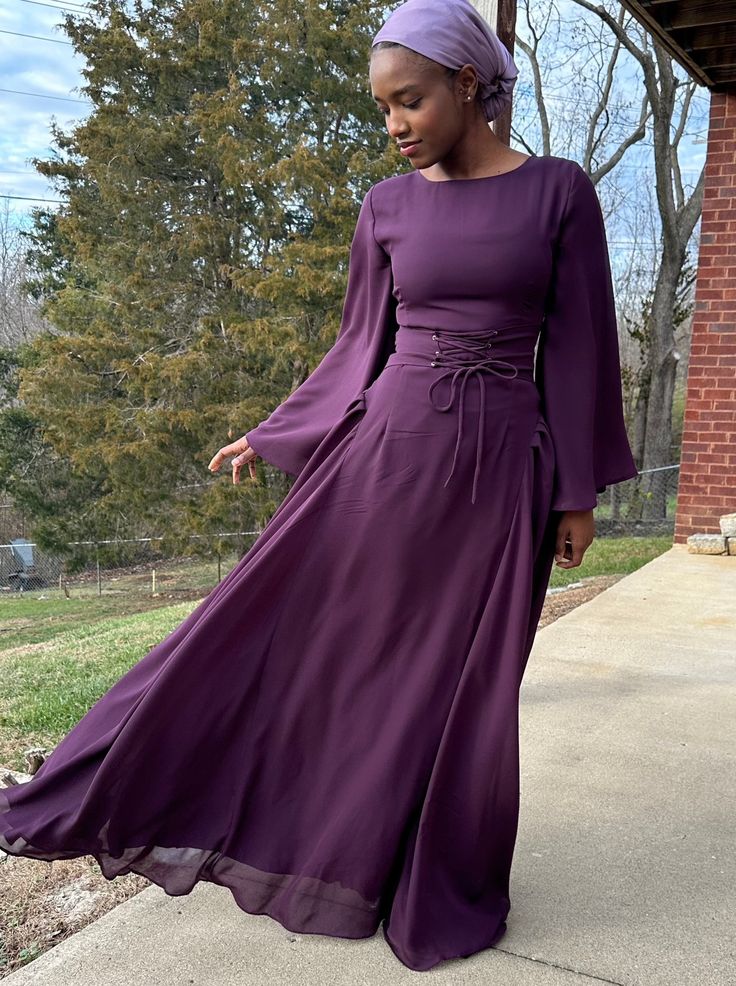 flattering maxi dress