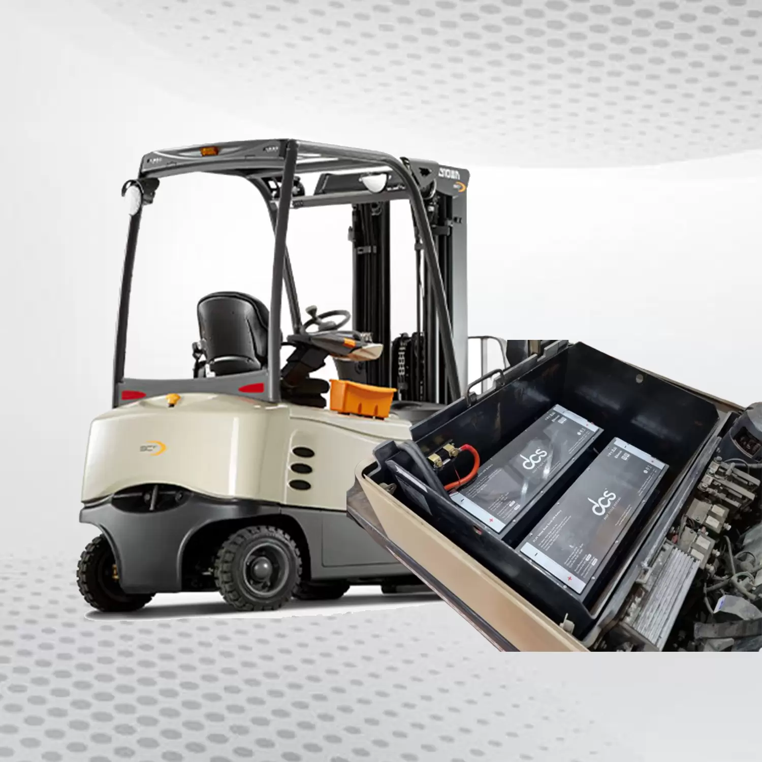 lithium forklift battery