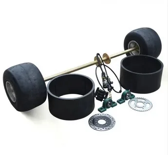 drift trike axle kit with tires and rims