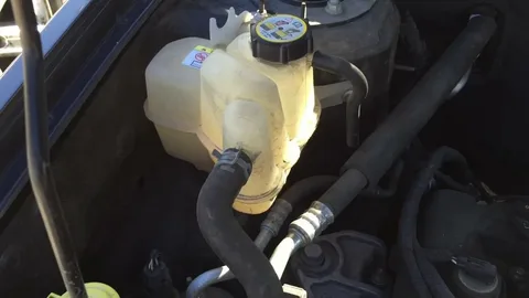 Ford Escape coolant reservoir